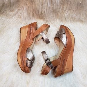 Frye Shoes | Frye Wedge Sandals | Size 10